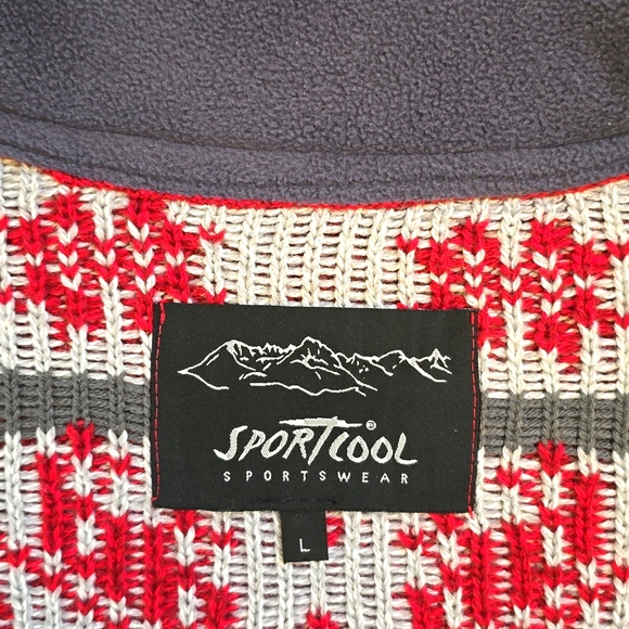 Smartcool Red Icelandic Zip Up L - Picture 3 of 7
